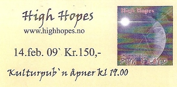 High Hopes Konsert